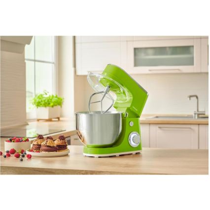 Sencor - Robot de cozinha com tigela em aço inoxidável, 1300 W/230 V, verde