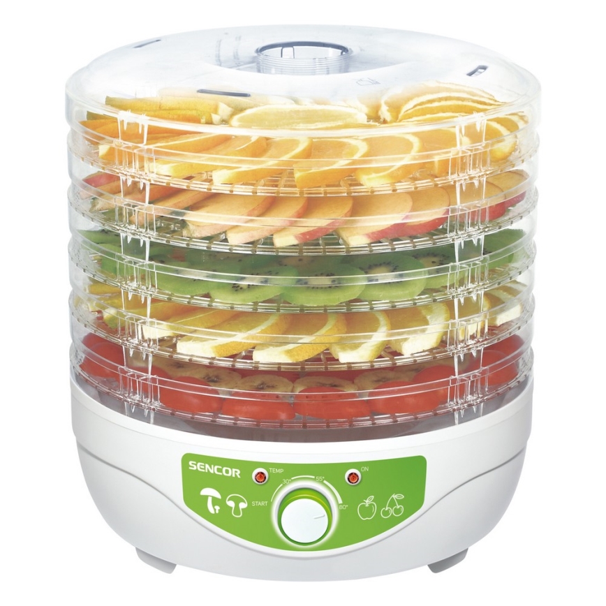 Sencor - Secador de fruta com termoregulação 250W/230V