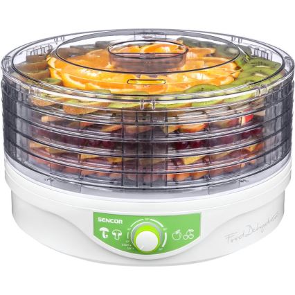Sencor - Secador para alimentos com termoregulação 250W/230V
