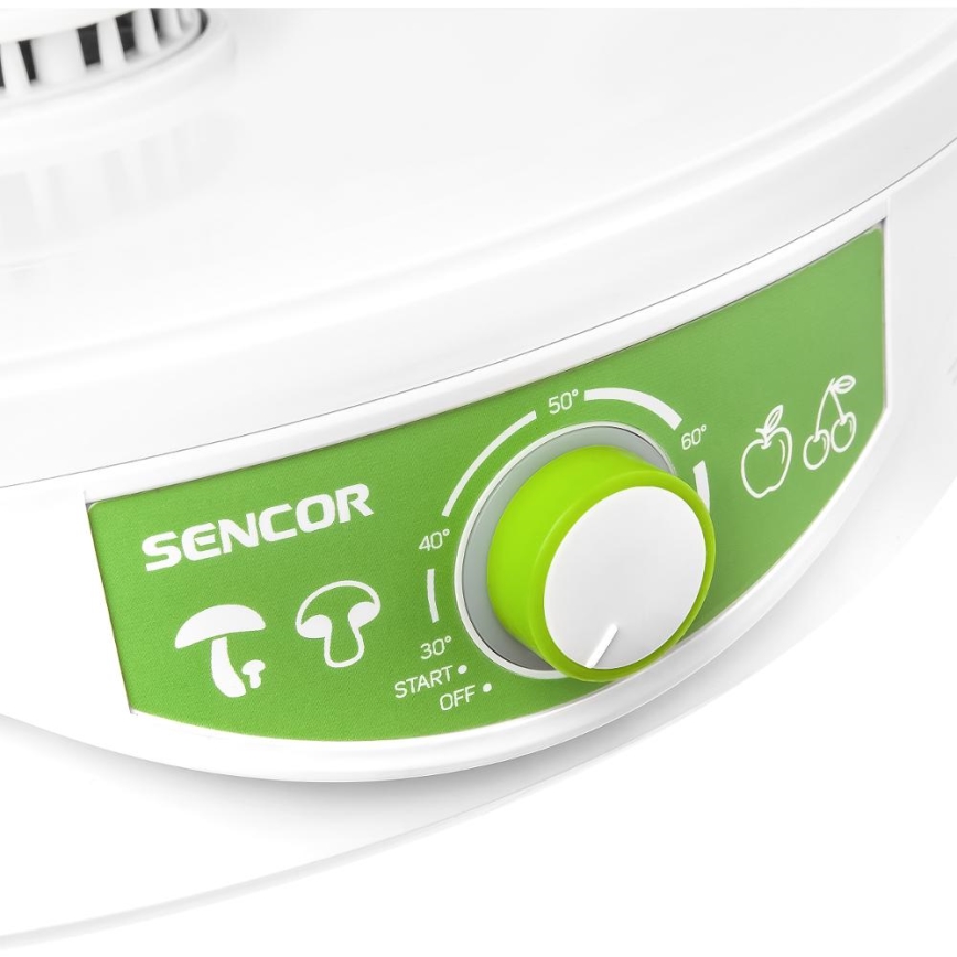 Sencor - Secador para alimentos com termoregulação 250W/230V