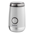 Sencor - Triturador elétrico de café em grão 60 g 150W/230V branco/cromado mate