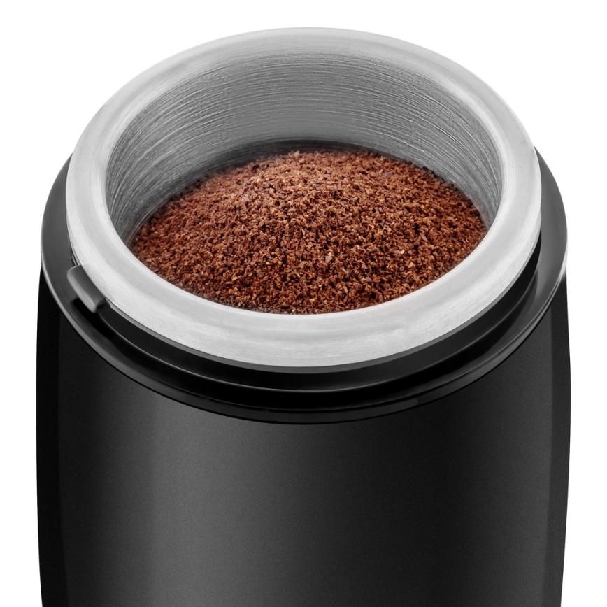 Sencor - Triturador elétrico de café em grão 60 g 150W/230V preto/cromado mate