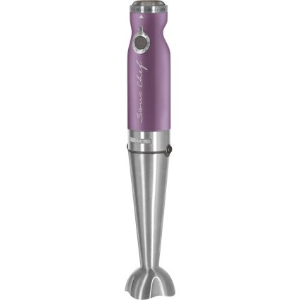 Sencor - Varinha mágica 4em1 1200W/230V aço inoxidável/roxo