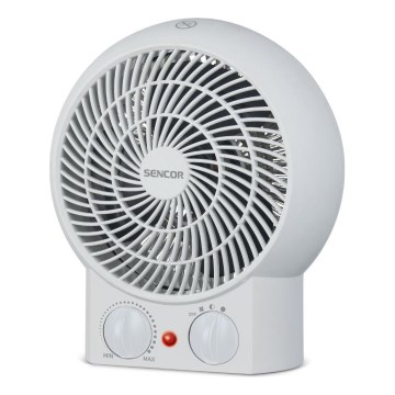 Sencor - Ventilador com elemento de aquecimento 1200/2000W/230V branco