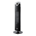 Sencor - Ventilador com elemento de aquecimento cerâmico 1300/2500W/230V preto + controlo remoto