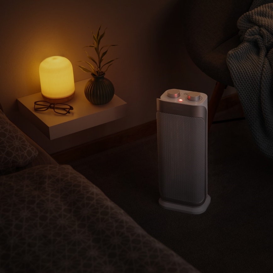 Sencor - Ventoinha de cerâmica com aquecedor 1000/2000W/230V