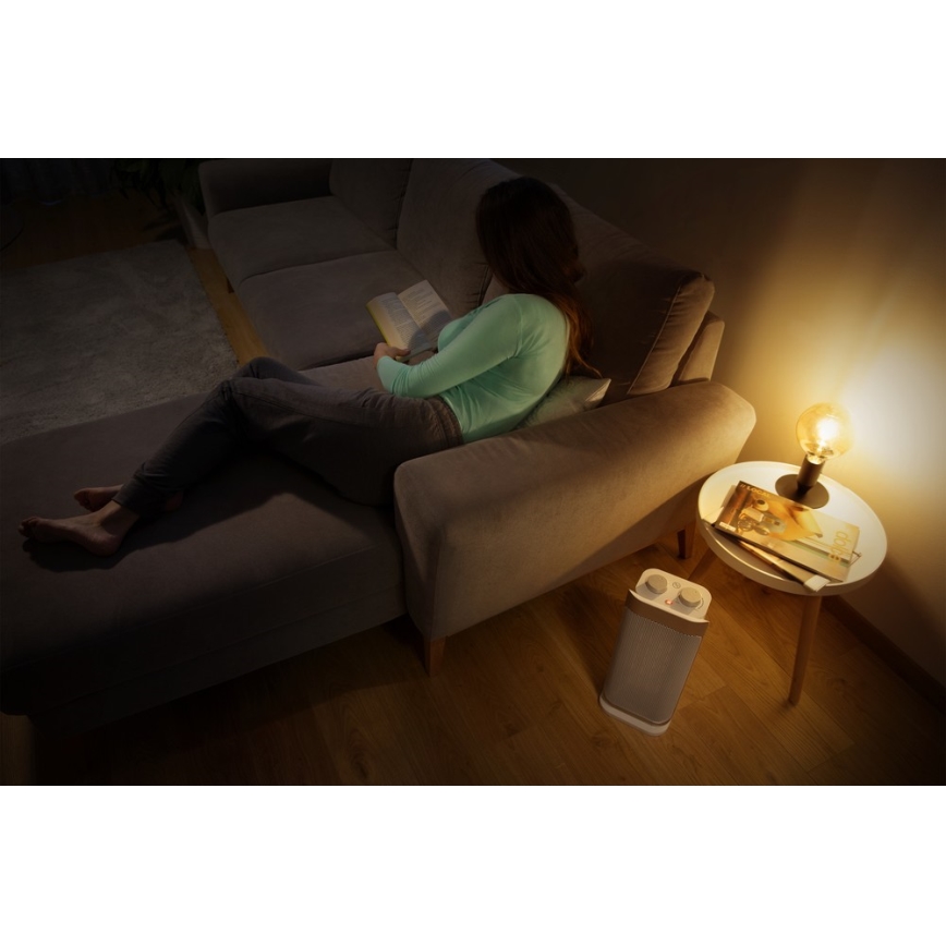 Sencor - Ventoinha de cerâmica com aquecedor 1000/2000W/230V