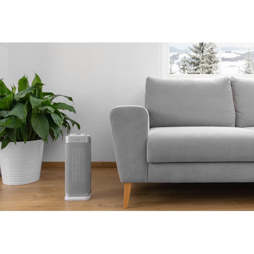 Sencor - Ventoinha de cerâmica com aquecedor 1000/2000W/230V