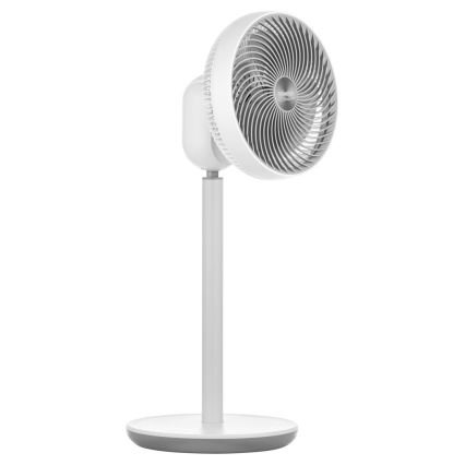 Sencor - Ventoinha de chão 3D UltraSilent 26W/230V branco + controlo remoto