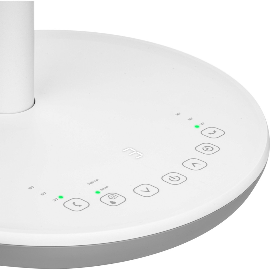 Sencor - Ventoinha de chão 3D UltraSilent 26W/230V branco + controlo remoto