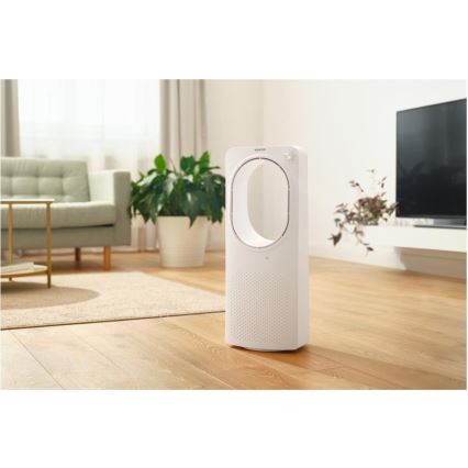 Sencor - Ventoinha de chão sem pás 50W/230V branco