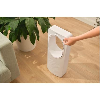 Sencor - Ventoinha de chão sem pás 50W/230V branco