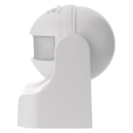 Sensor de movimento de exterior PIR B 180° 1200W/230V IP44 branco