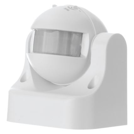 Sensor de movimento de exterior PIR B 180° 1200W/230V IP44 branco