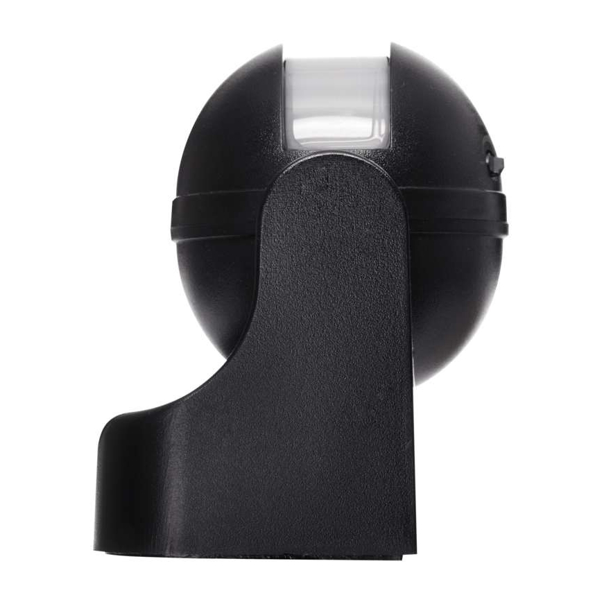 Sensor de movimento de exterior PIR B 180° 1200W/230V IP44 preto