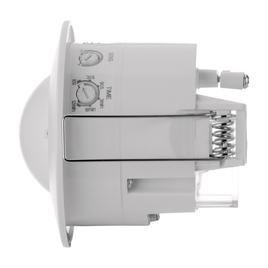 Sensor de movimento de micro-ondas encastrável MW B 360° 1200W/230V branco