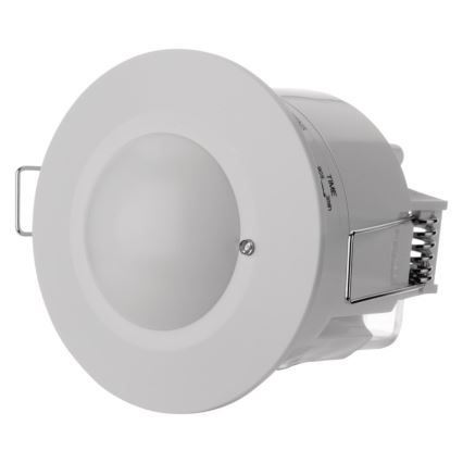 Sensor de movimento de micro-ondas encastrável MW B 360° 1200W/230V branco