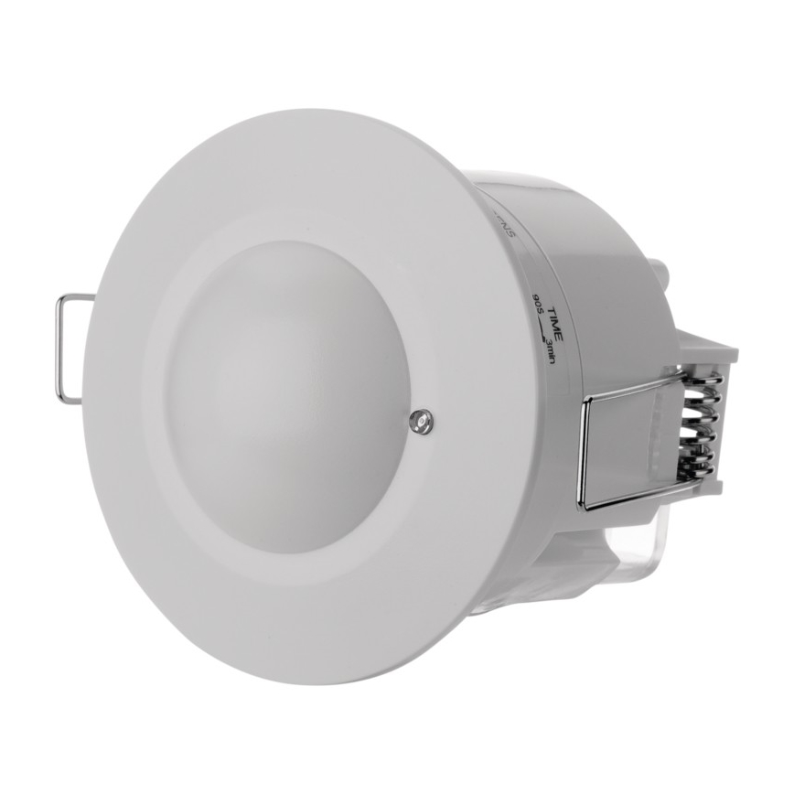 Sensor de movimento de micro-ondas encastrável MW B 360° 1200W/230V branco