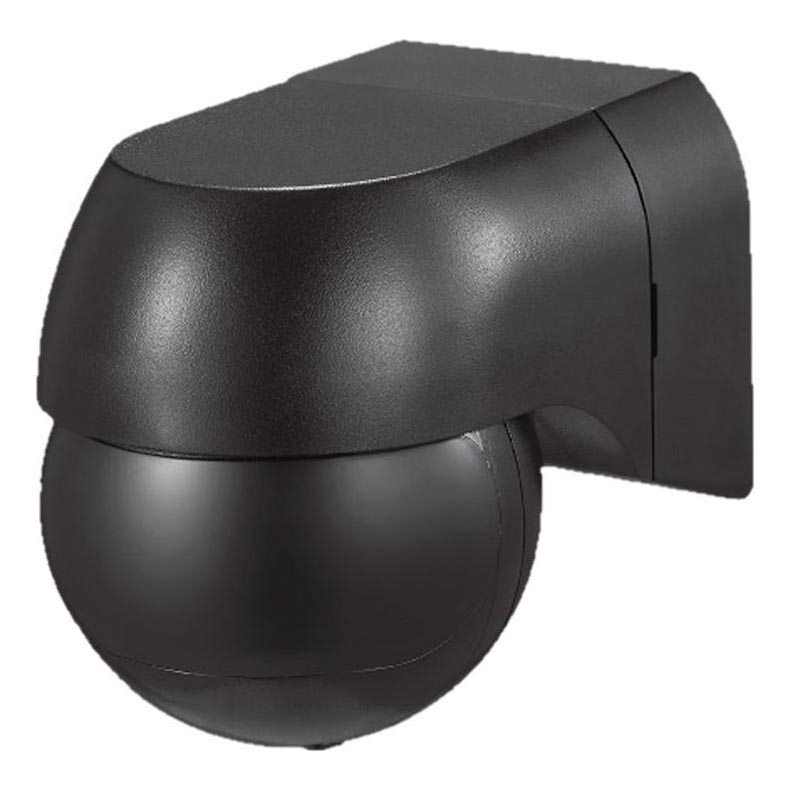 Sensor de movimento PIR 180° 400W/230V IP44 preto