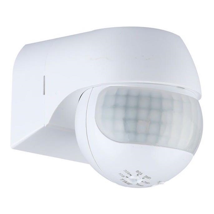 Sensor de movimento PIR 180° 800W/230V IP44 branco