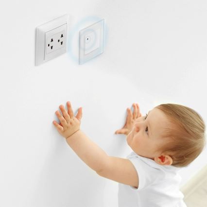 Sensor de movimento por micro ondas 180° 300W/230V branco