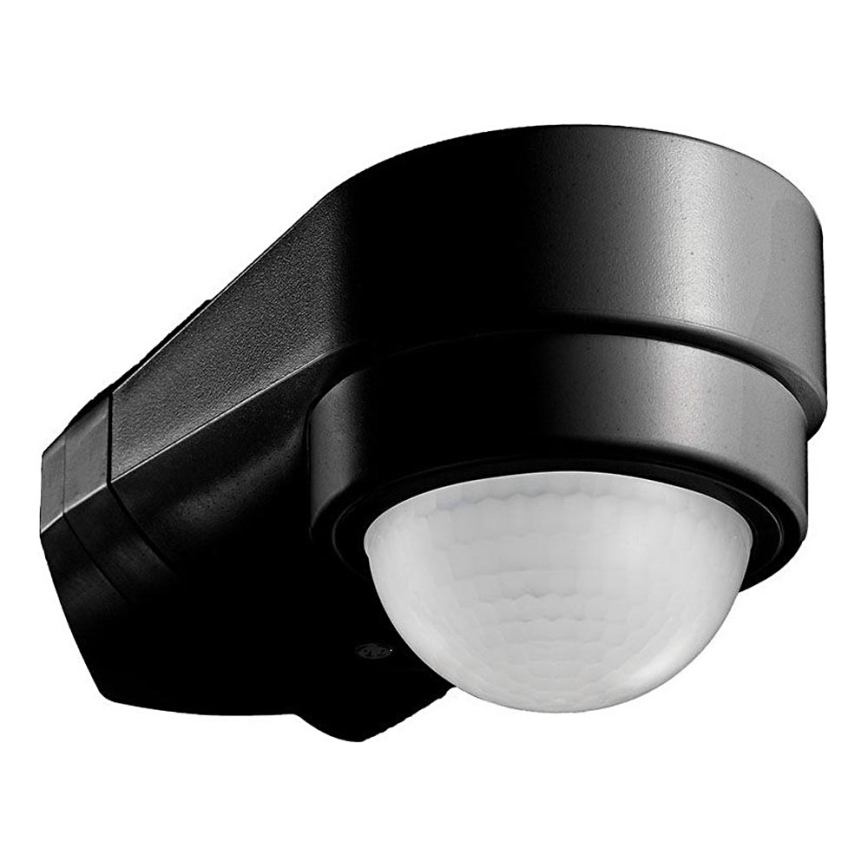 Sensor exterior de movimento por infravermelhos 240° 600W/230V IP65 preto
