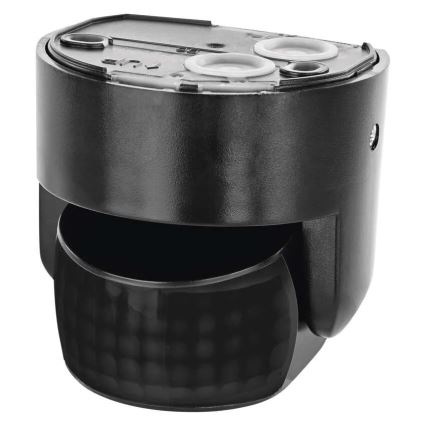 Sensor PIR de movimento e crepúsculo para exterior 1200W/230V IP65 preto