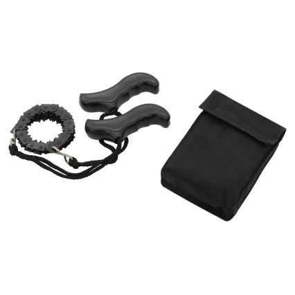 Serra de corrente manual preta