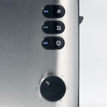 Severin AT 2514 - Torradeira de duas fatias 850W/230V aço inoxidável/preto