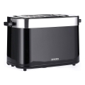 Severin AT 9264 - Torradeira com duas ranhuras 800W/230V inox/preto
