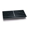 Severin DK 1031 - Placa de indução de duas zonas 3400W/230V, preta