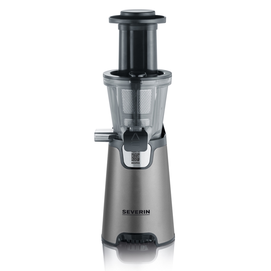 Severin ES 3571 - Extrator de sumos de baixa rotação 1,3 l, 150 W/230 V, cinzento