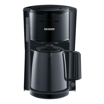Severin KA 9306 - Cafeteira com jarra térmica 1 l 1000W/230V preta