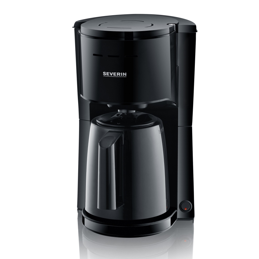 Severin KA 9306 - Cafeteira com jarra térmica 1 l 1000W/230V preta