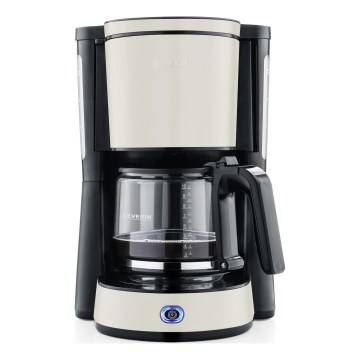 Severin KA 9575 - Cafeteira de filtro 1000W/230V bege/preto