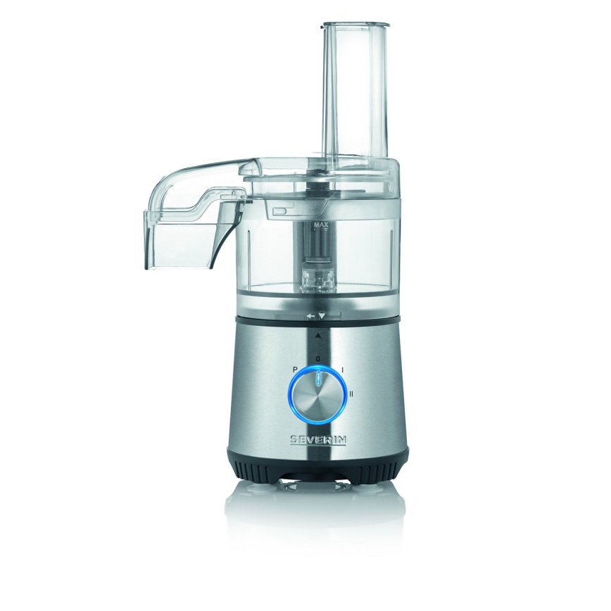 Severin KM 3865 - Picadora de alimentos 400 W/230 V inox/preto