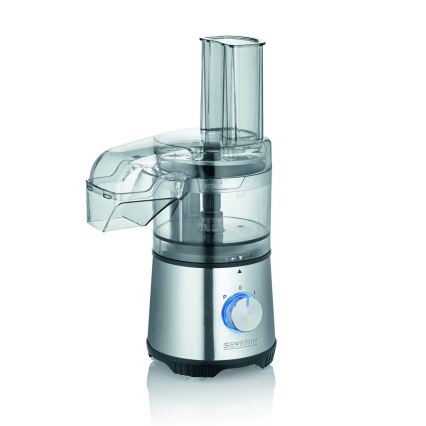 Severin KM 3865 - Picadora de alimentos 400W/230V aço inoxidável/preto
