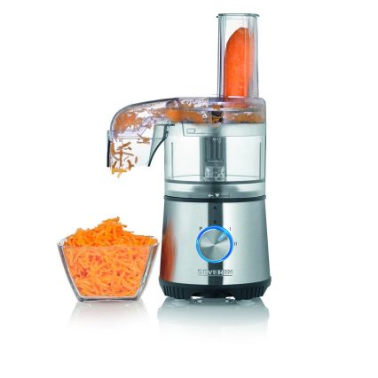 Severin KM 3865 - Picadora de alimentos 400W/230V aço inoxidável/preto