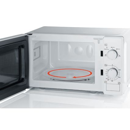 Severin MW 7770 - Forno micro-ondas 700 W/230 V 20 l branco