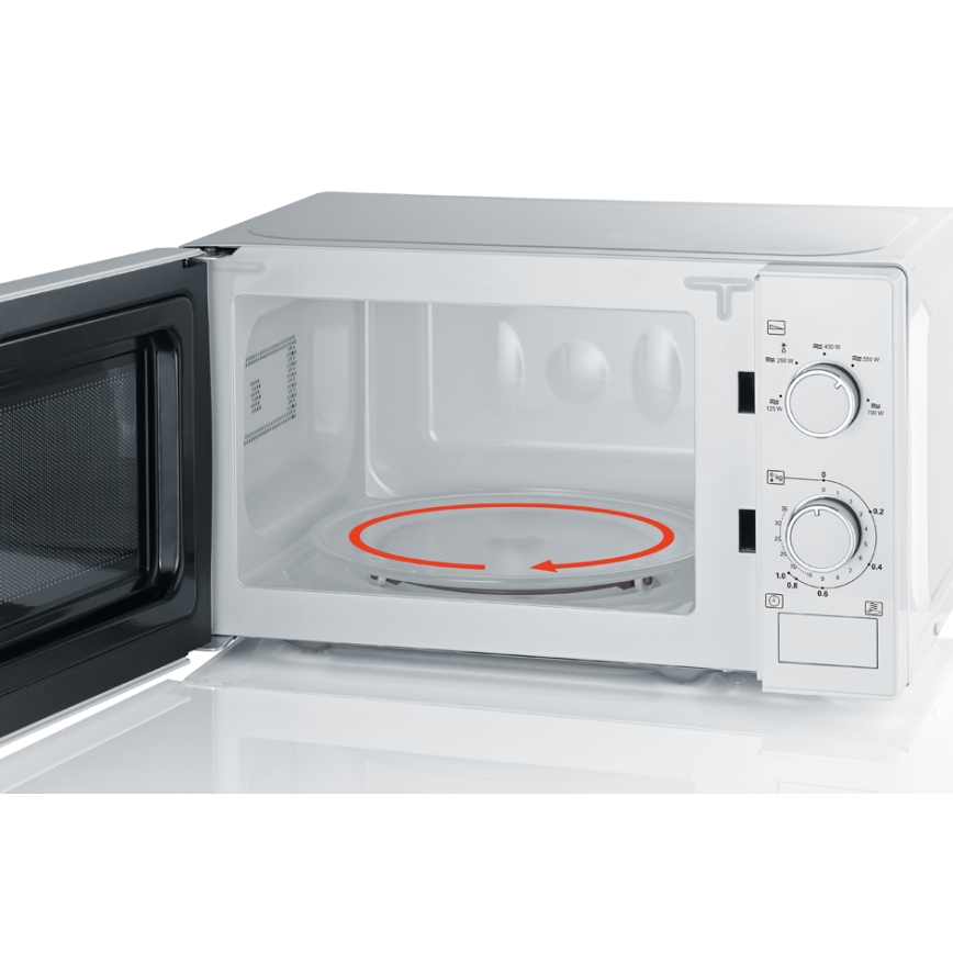 Severin MW 7770 - Forno micro-ondas 700 W/230 V 20 l branco
