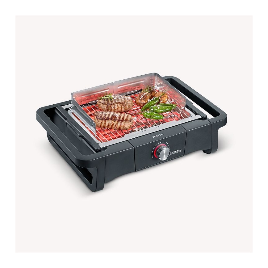 Severin PG 8123 - Grelhador elétrico de mesa 2300W/230V