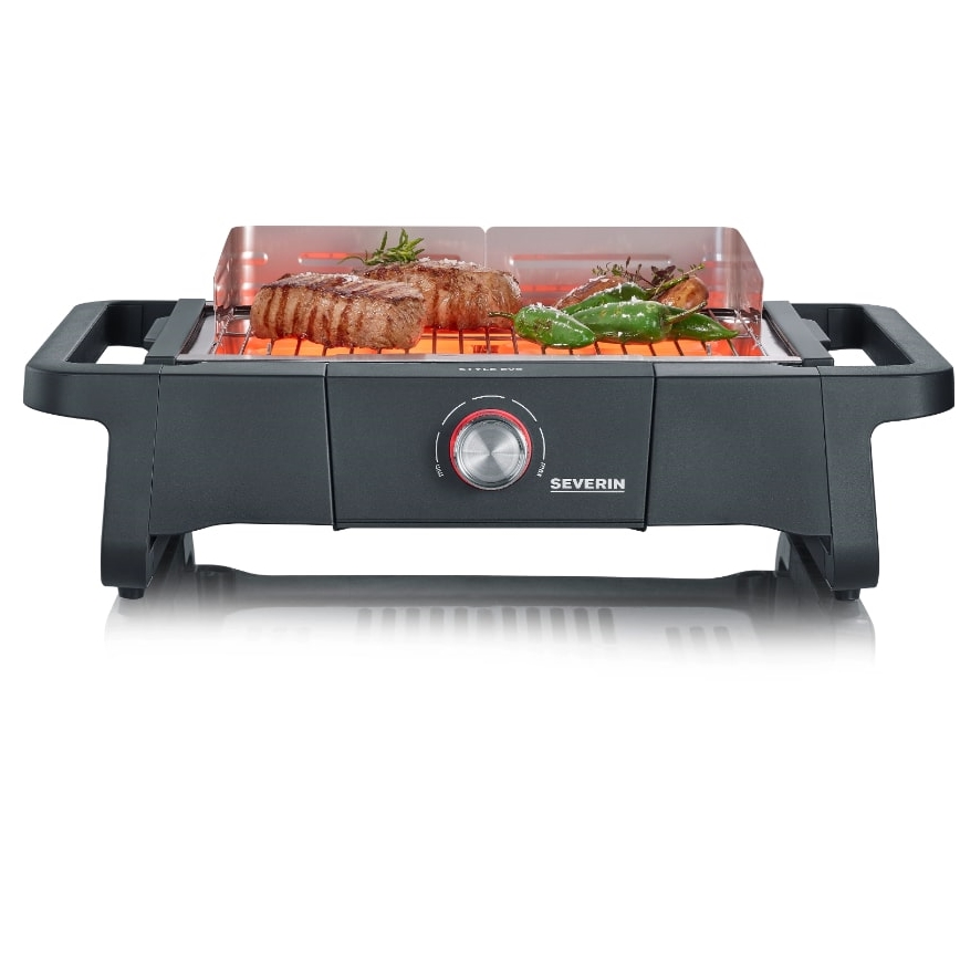 Severin PG 8123 - Grelhador elétrico de mesa 2300W/230V