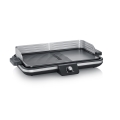 Severin PG 8564 - Grelhador elétrico de mesa 2300W/230V 50x30 cm preto