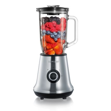 Severin SM 3737 - Liquidificador de bancada 1 L 500 W/230 V aço inoxidável/preto