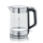 Severin WK 3420 - Chaleira elétrica de fervura rápida 1,7 l, 2200 W / 230 V, aço inoxidável/vidro