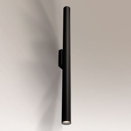 Shilo - Iluminação de parede 2xGU10-MR11/15W/230V preta