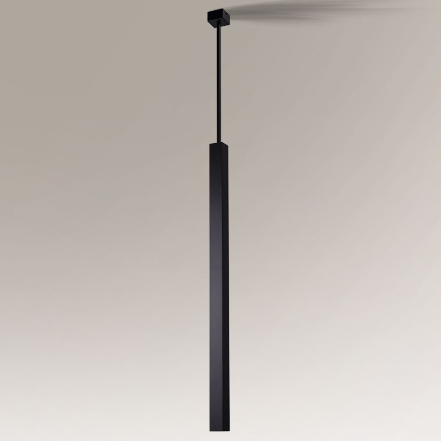 Shilo - Candelabro suspenso 1xGU10/15W/230V preto