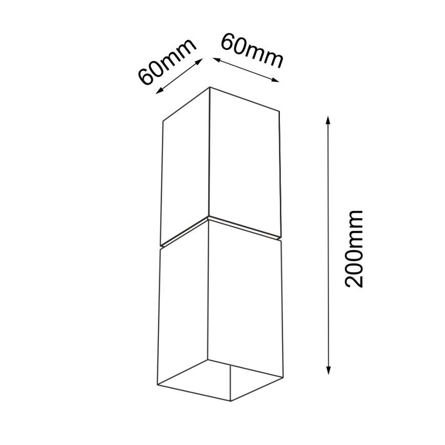Shilo - Iluminação de parede 1xG9/15W/230V branca