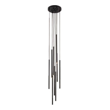 Shilo - Candelabro suspenso 8xG9/10W/230V preto