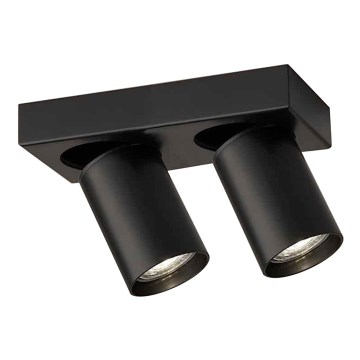 Shilo - Foco 2xGU10/15W/230V preto